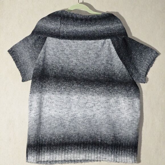 Cato's Knit Sweater Top Plus Size 22/24W Cowl Neck Short Sleeve School Work Chic - Picture 7 of 8